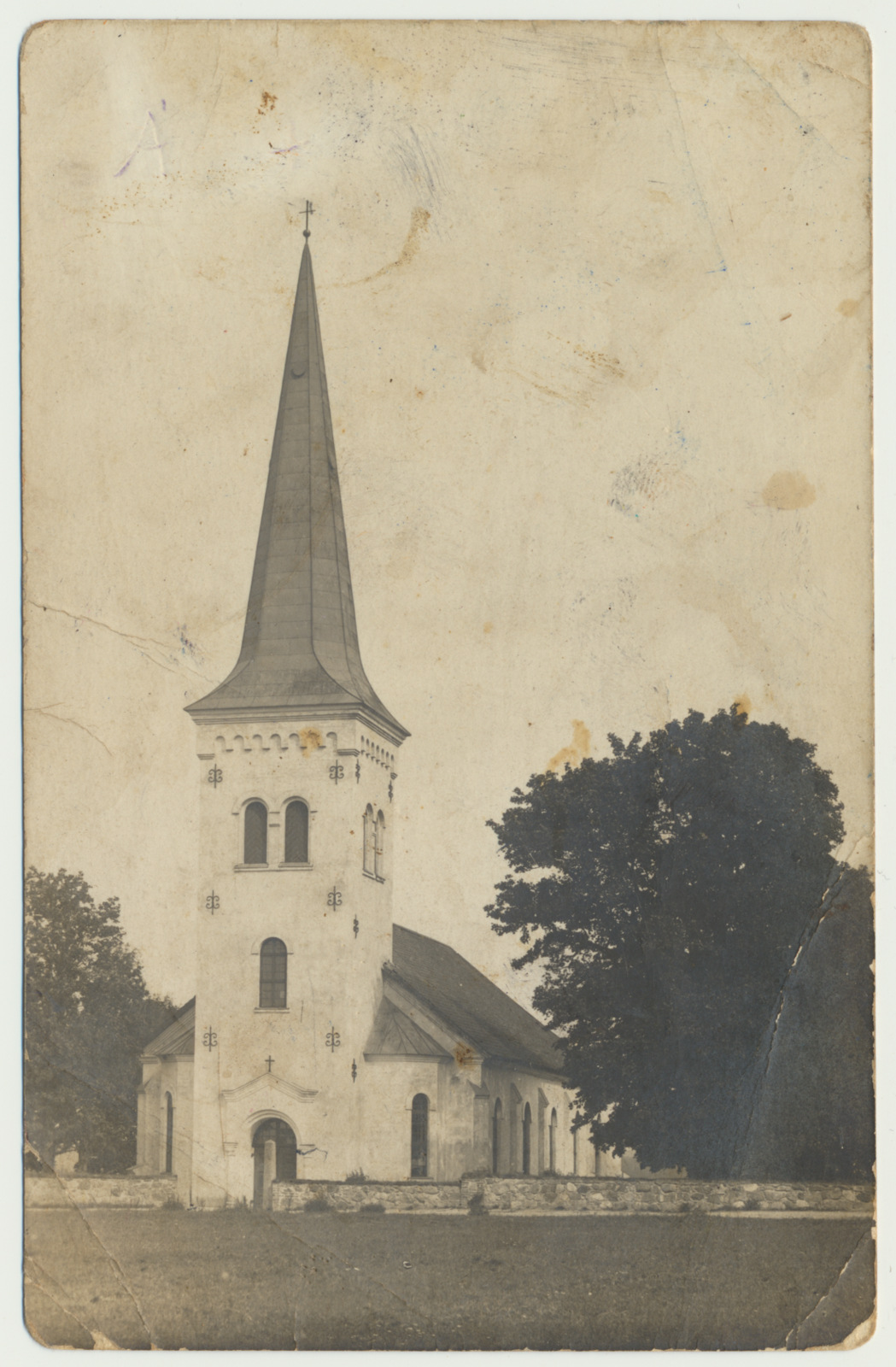 foto, Viljandimaa, Kõpu kirik, u 1915