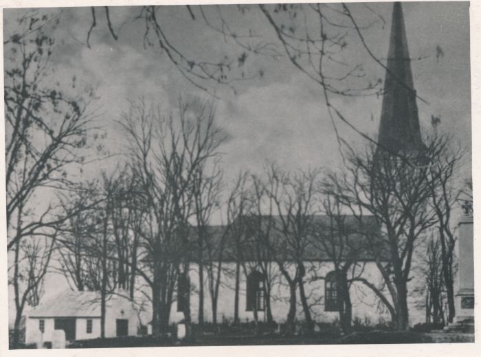 Foto. Lääne-Nigula kirik. Läänemaa. 1967. Ü. p. M. Arro.