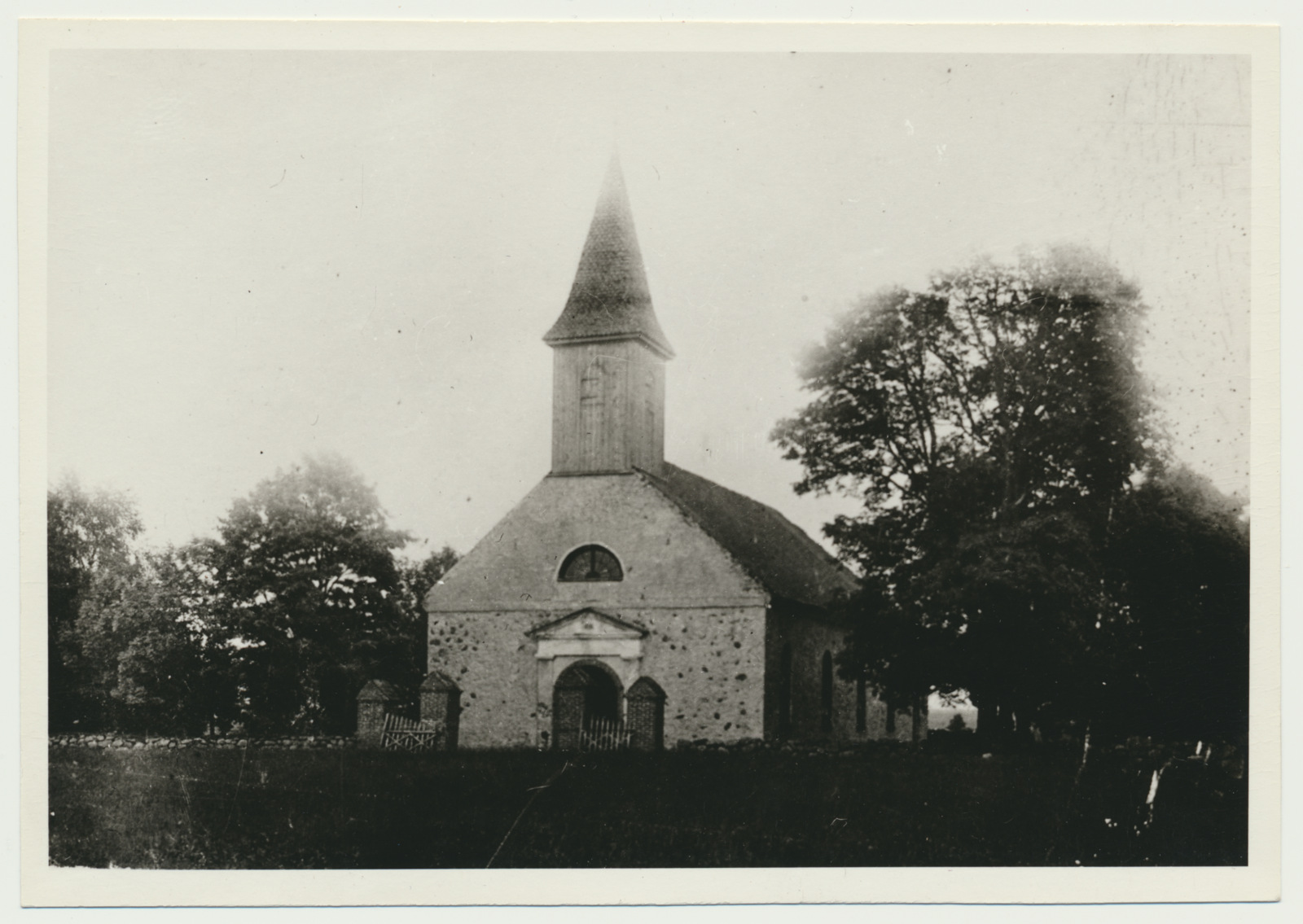 fotokoopia Viljandimaa Kõpu kirik enne 1906