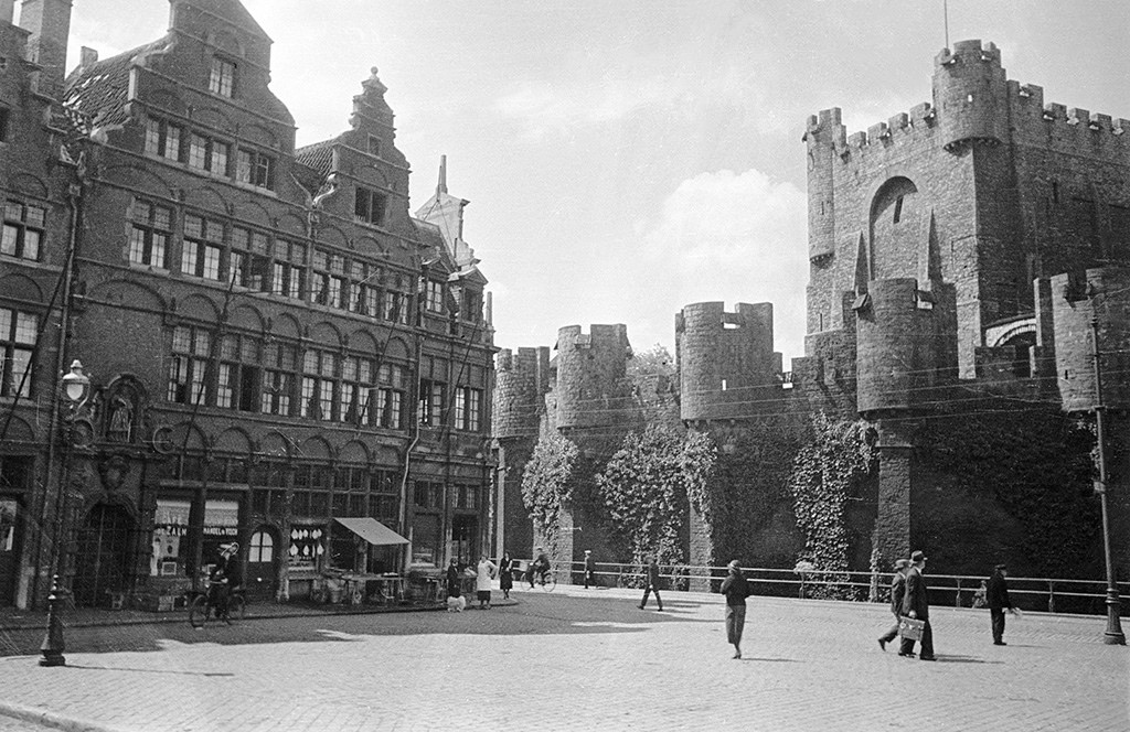 Place Saint Pharailde, Ghent, Belgium