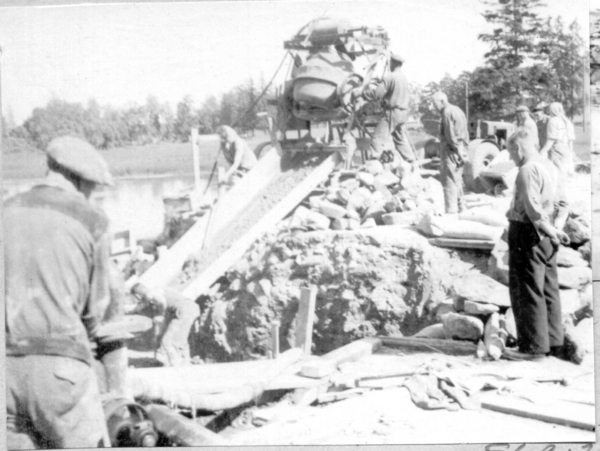 Foto Käravete sild 1949 ehitus