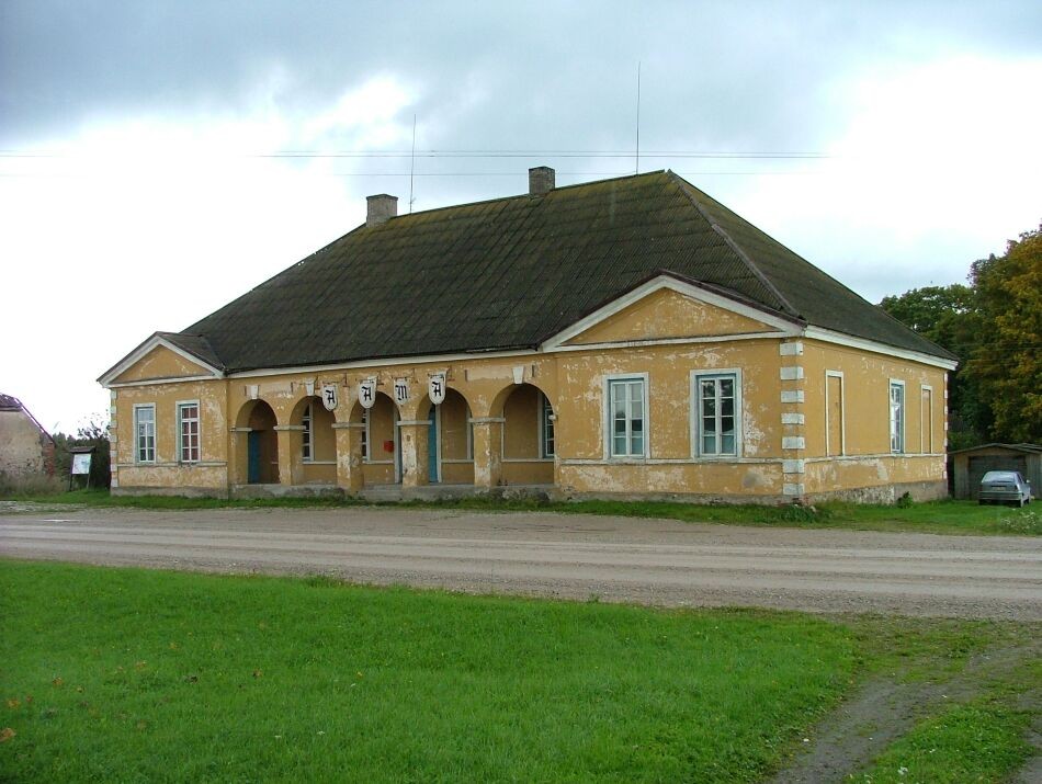 Main building of storm post station