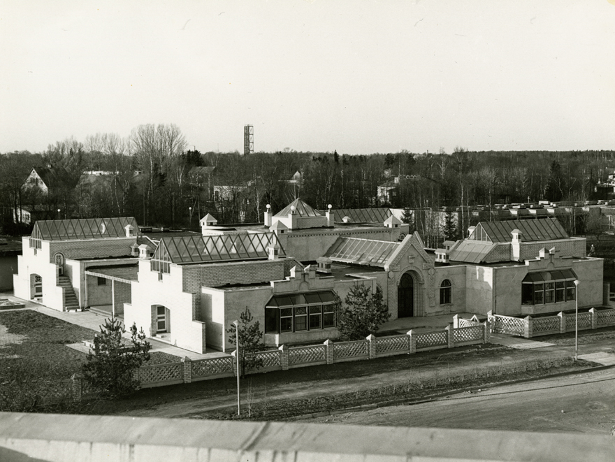 Haabneeme lasteaed, vaade. Arhitekt Ado Eigi