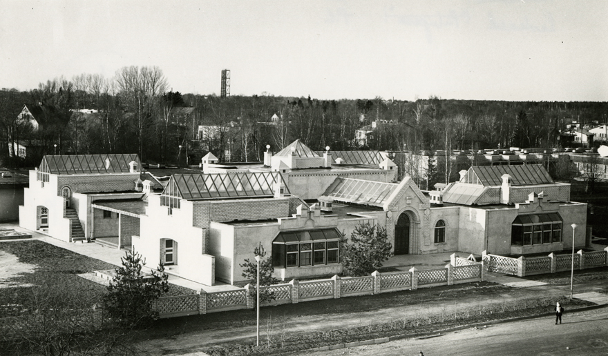 Haabneeme lasteaed, vaade. Arhitekt Ado Eigi, sisekujundus Ado Eigi ja Niina Eigi