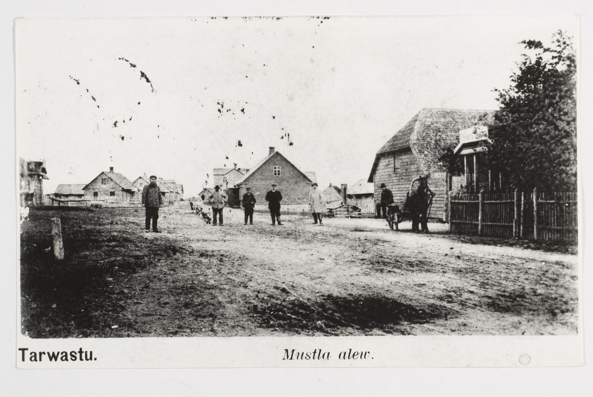 Vaade Mustla alevile aastal 1903.