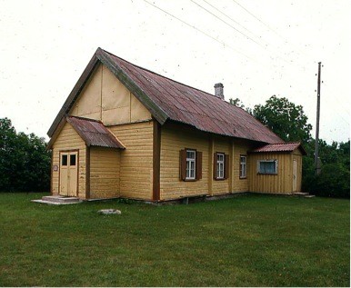 Baptisti prayer house Lääne County Noarootsi municipality Sutlepa village