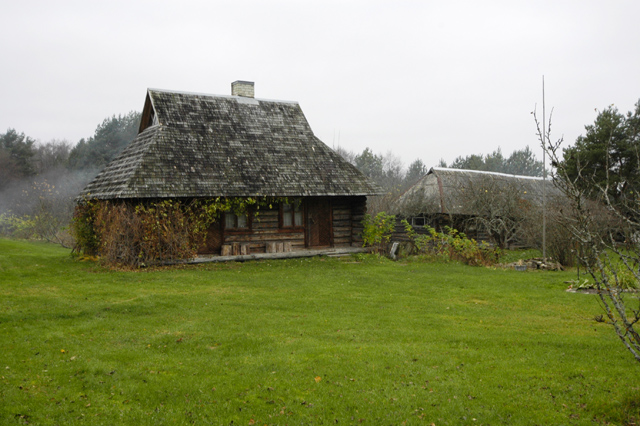 Saun Altja külas. Halliste khk.