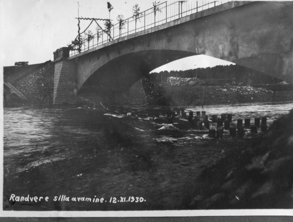 Foto Randvere sild, ehitus 1929