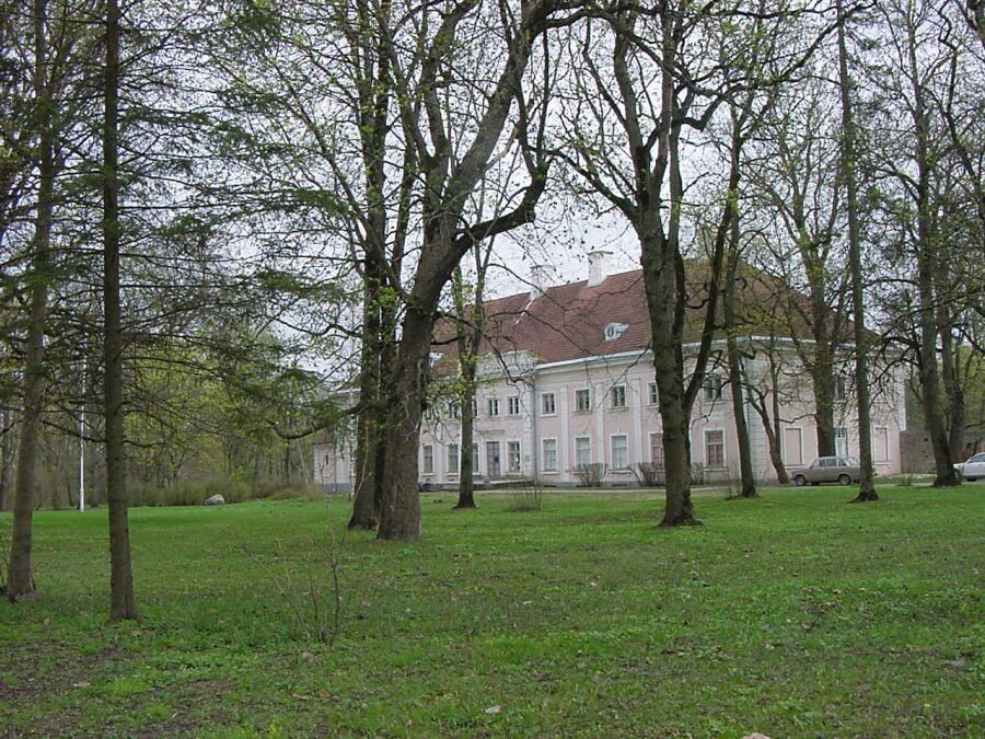 Main building of Anija Manor, 18th century.