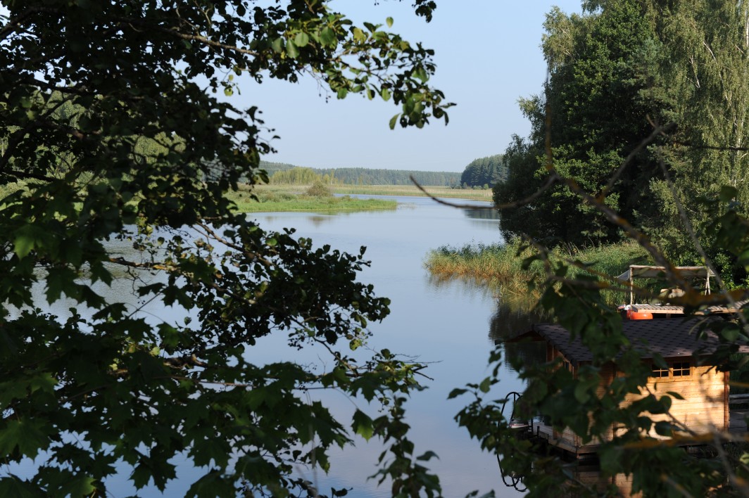 Värska. Värska lahe hoiuala. Hoiuala viit ja vaated lahele.