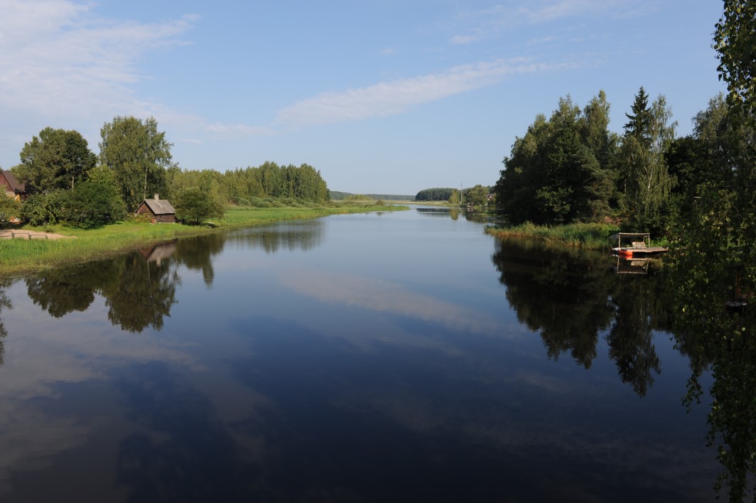 Värska. Värska lahe hoiuala. Hoiuala viit ja vaated lahele.
