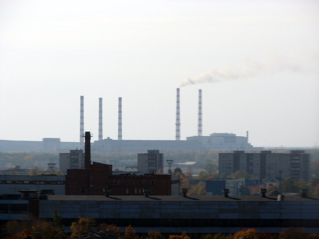 Baltic heat power station corstances Ida-Viru county Narva city Electric power station tee 59
