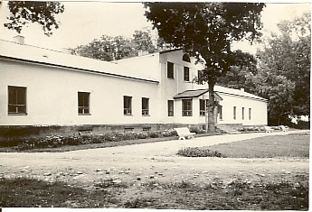 foto, Estonia kolhoosi klubi (Oisu mõis) 1970-ndatel a.