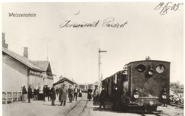 fotokoopia, Paide raudteejaam 1905.a.