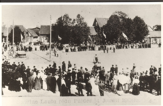 fotokoopia Paide II laulupidu 1909