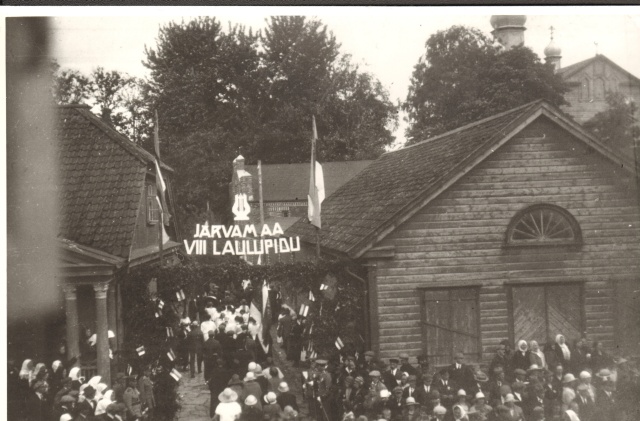 fotokoopia, Järvamaa VIII laulupidu 1924.a.