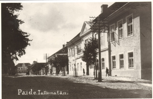 fotokoopia, Tallinna tänav 1920-ndatel a.