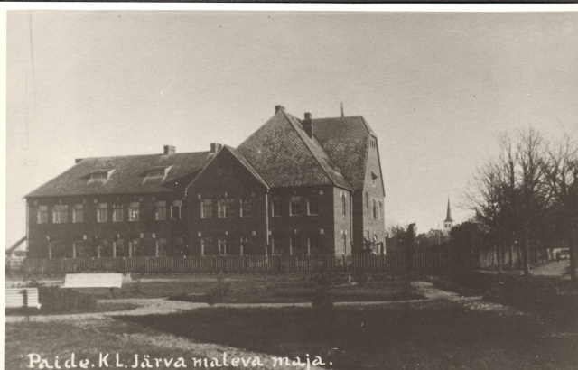 Photocopy, Paide Pärnu Street in the 20th century. In the first half