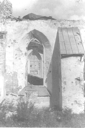 Purustatud Narva vaade, maja, 1946-1947