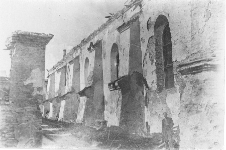Purustatud Narva vaade, Jaani kirik, 1946-1947