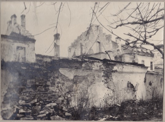 Purustatud Narva vaade, vanalinn, 1946