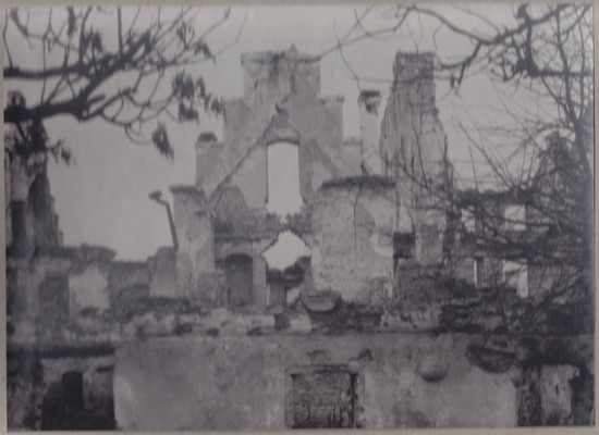 Purustatud Narva vaade, vanalinn, 1946