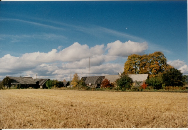 värvifoto Kareda küla vaade
