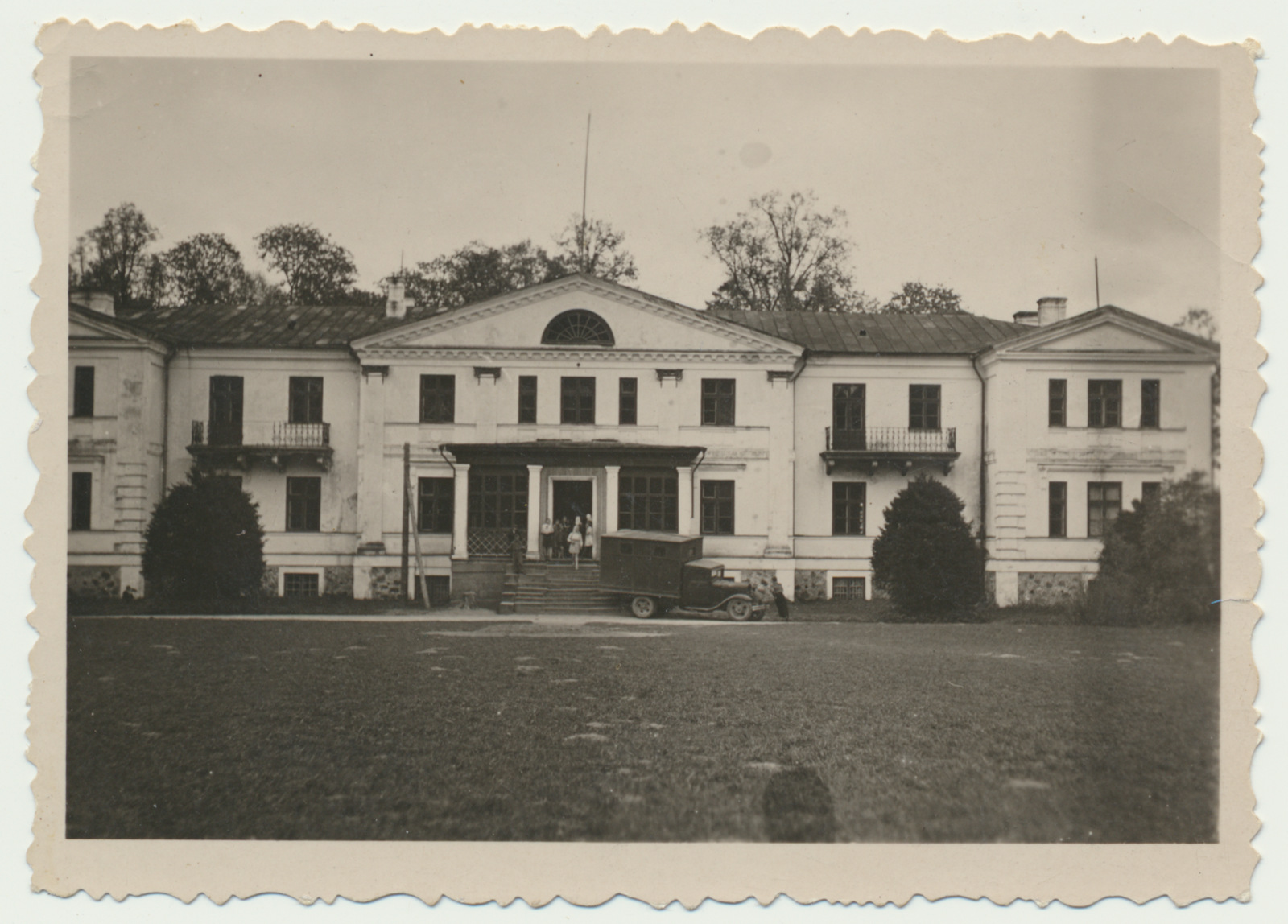 foto, Kõpu koolimaja 1950.a.