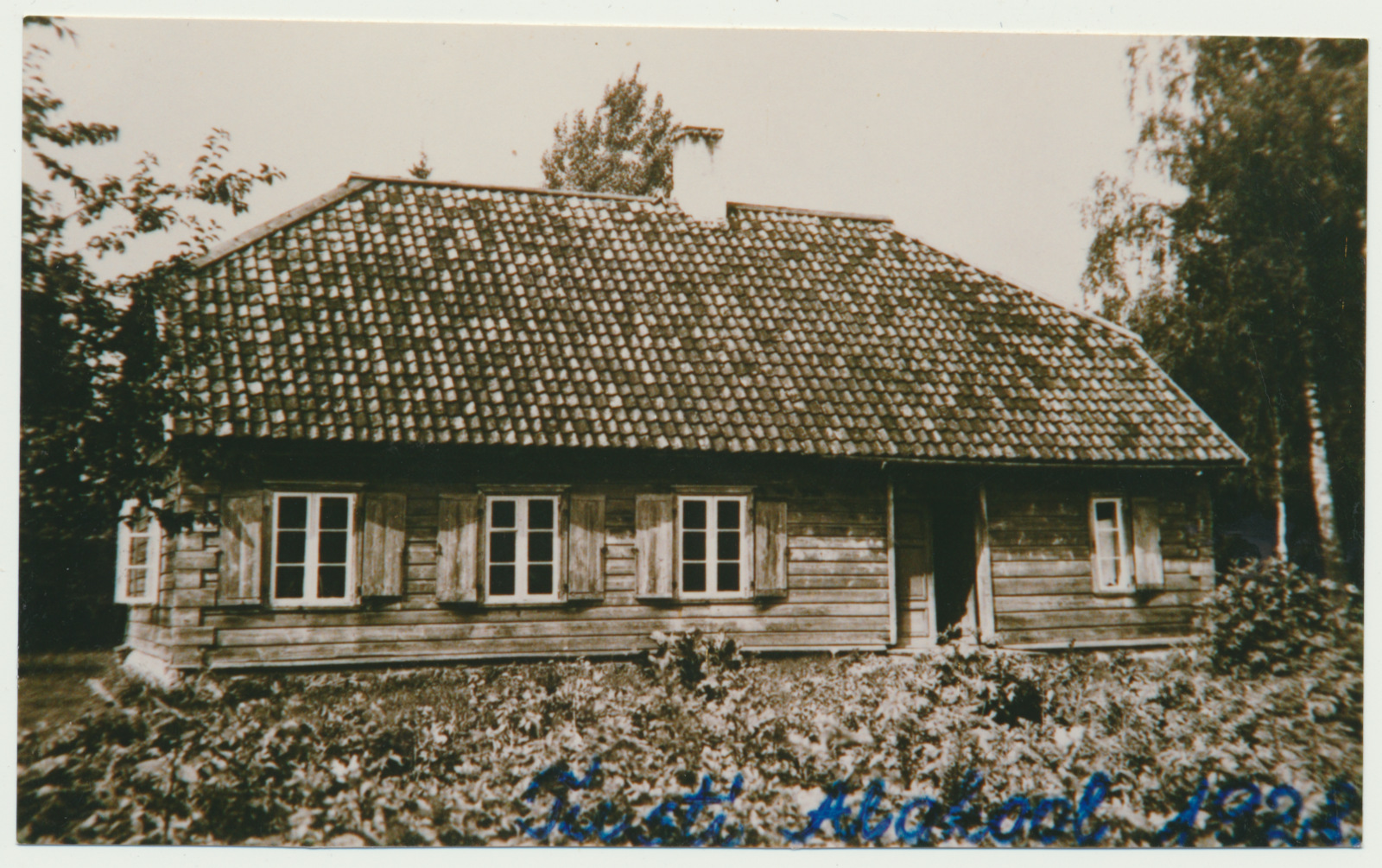 fotokoopia, Viljandi khk, Tusti algkool, 1928