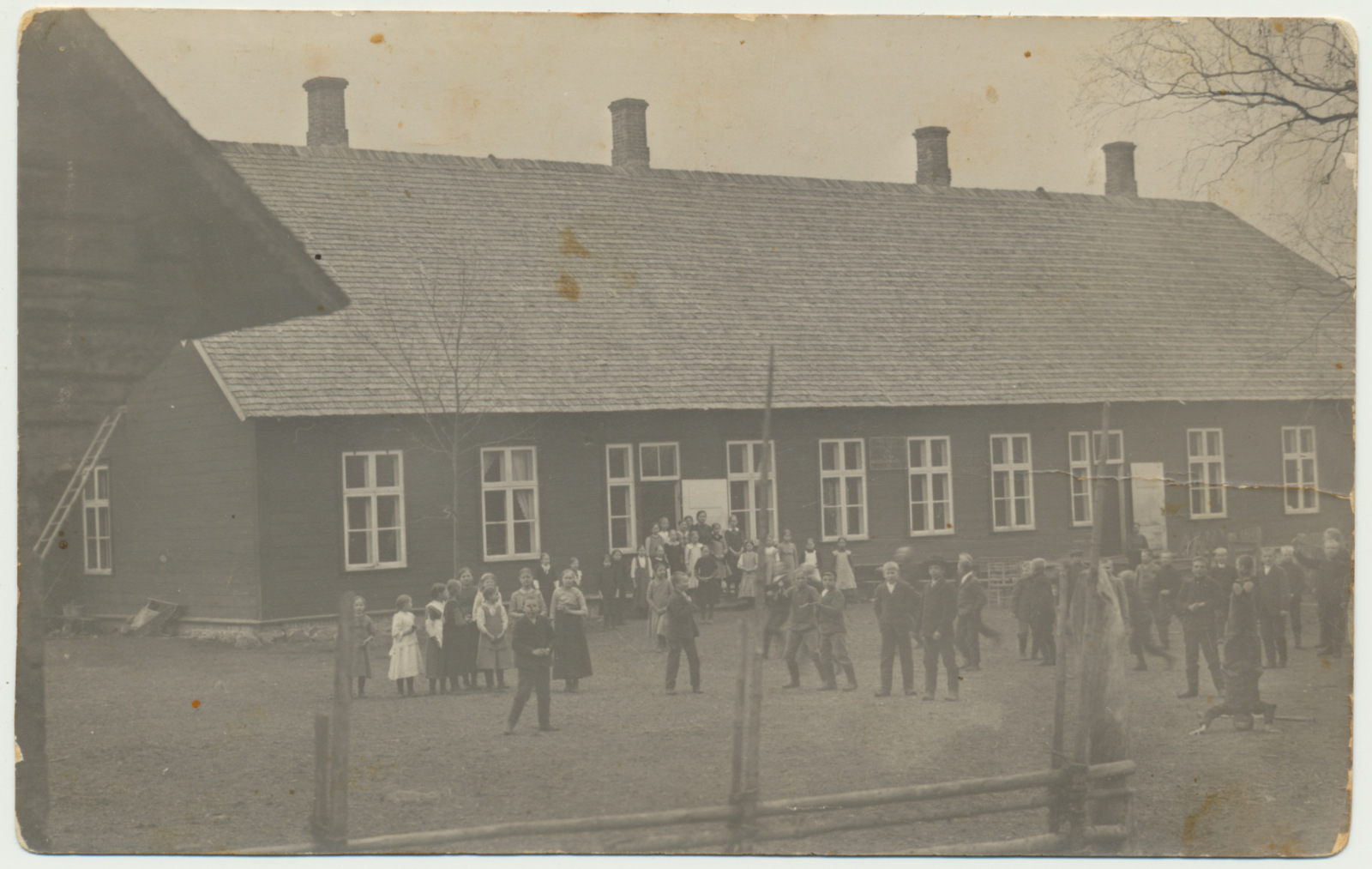 foto, Viljandimaa, Taki koolimaja, 1915
