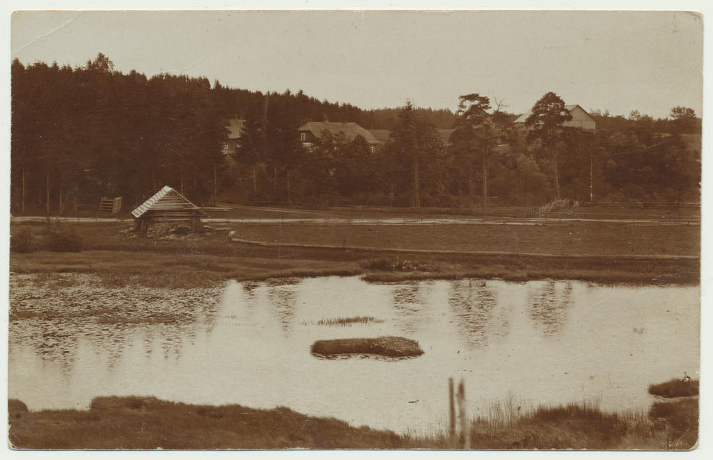 foto Viljandimaa Tuhalaane vaade, Loisu järv 1913 foto A.Loit