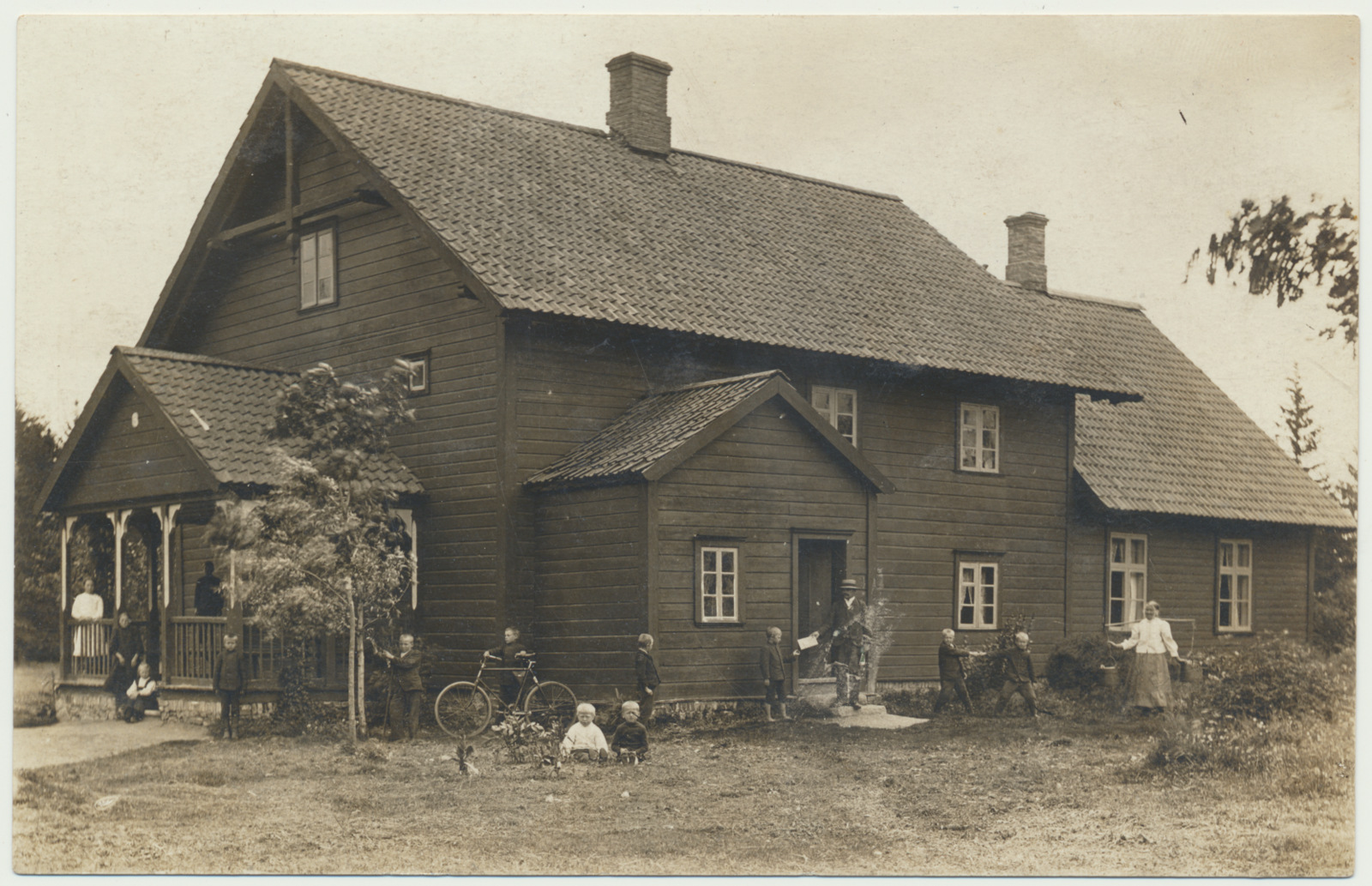 foto, Viljandimaa, Supsi koolimaja, u 1911