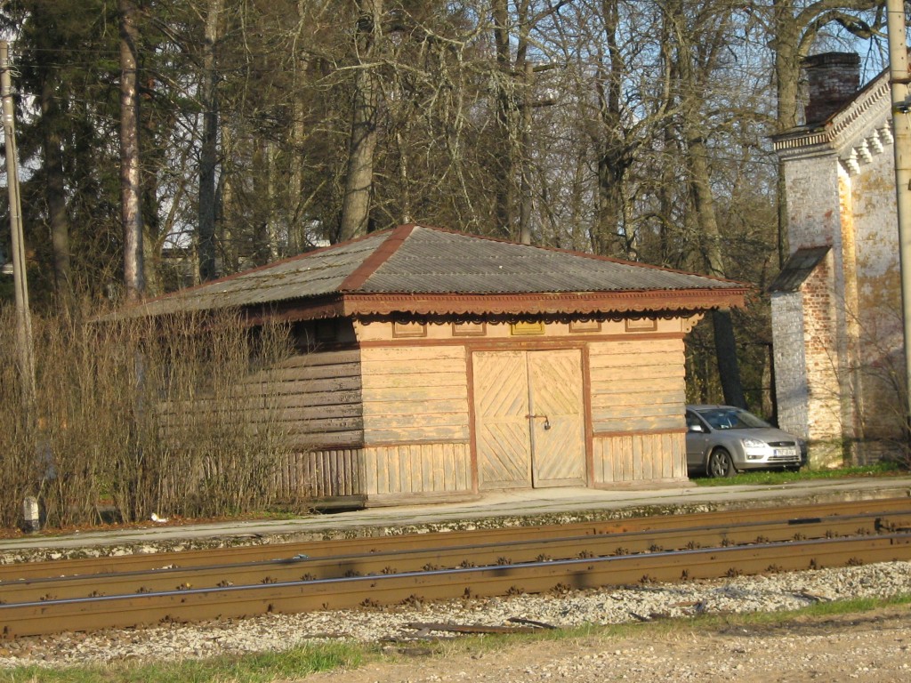 Aegviidu station warehouse, 1870.