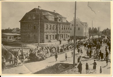foto, karnevali rongkäik Türil 1925.a.