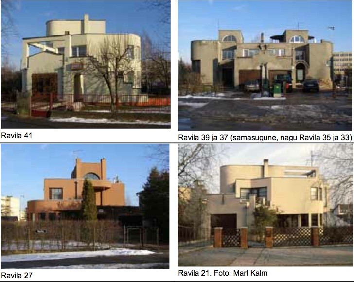 Residential ensemble Tartu County Tartu City Ravila tn 41, 37/39, 33/35, 31, 29, 27, 25, 23, 21