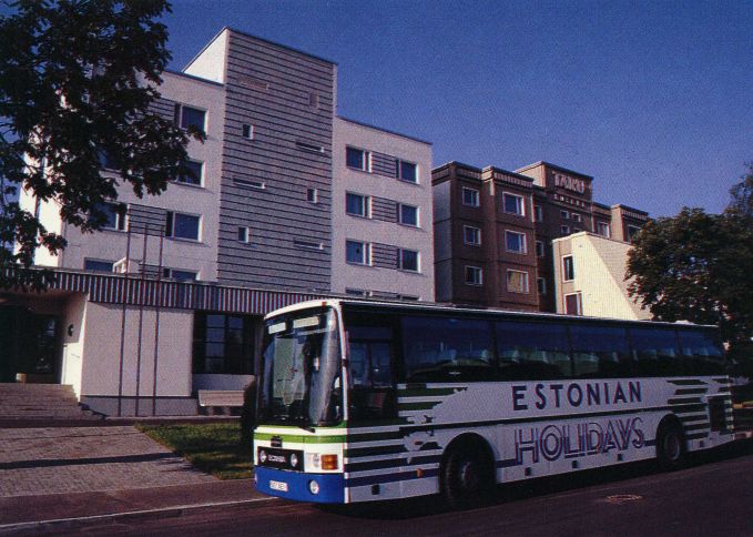 Hotell Taru (Rebase 9).  Tartu, 1990-1995. Foto Meelis Lokk.