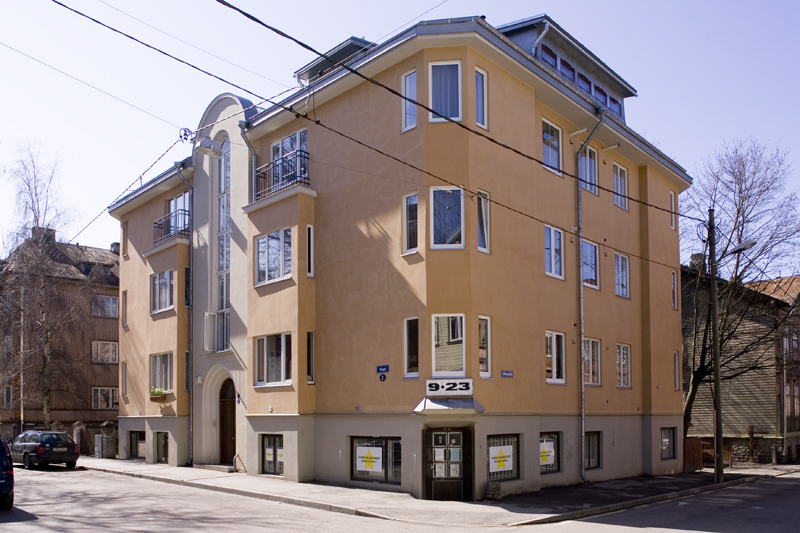 Elamu Tallinnas Kapi 2, hoone vaade