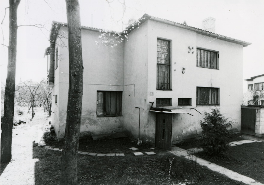 Villa Tammekann Tartus, 2 vaadet hoonele. Arhitekt Alvar Aalto