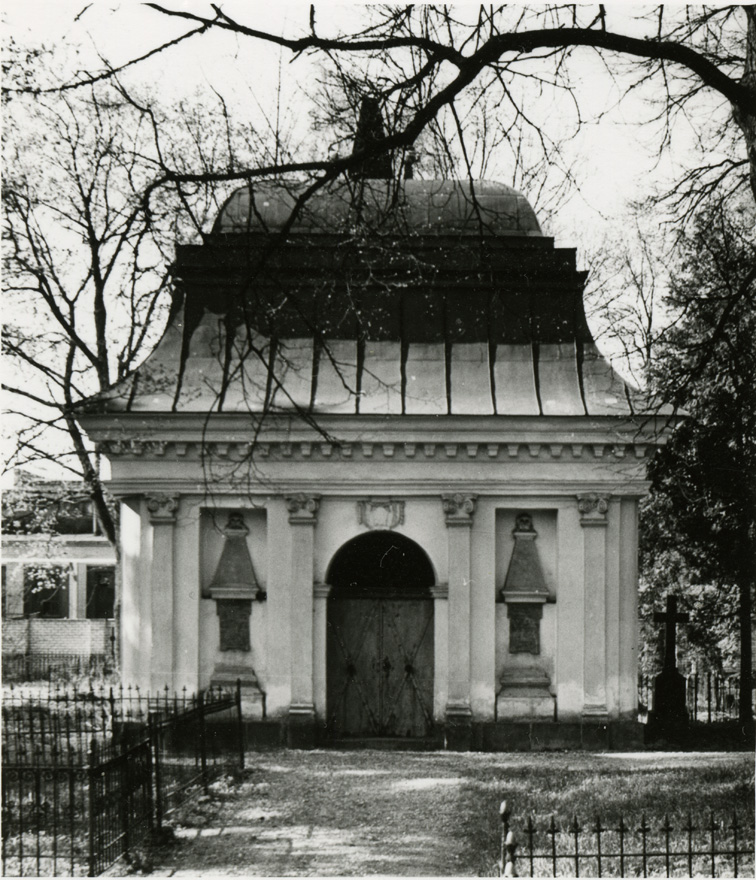 Telleri kabel Tartus, eestvaade. Arhitekt Johann Heinrich Bartholomäus Walter (?)