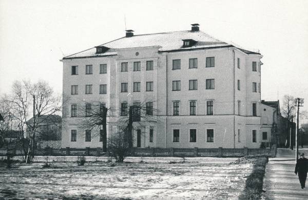 Tartu ülikool, ühiselamu Pälsoni 23 (Pepleri 23), 1955-1960. Foto Hillar Palamets.