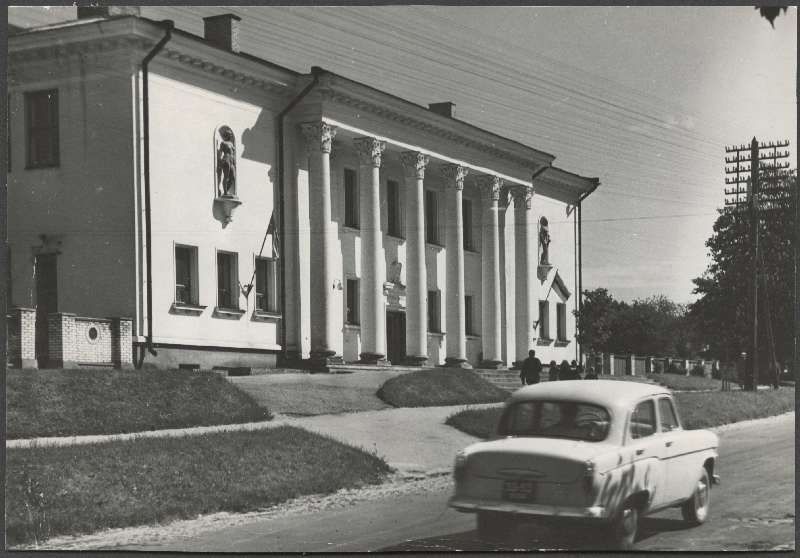 foto, Viljandi, spordihoone, auto, 1963