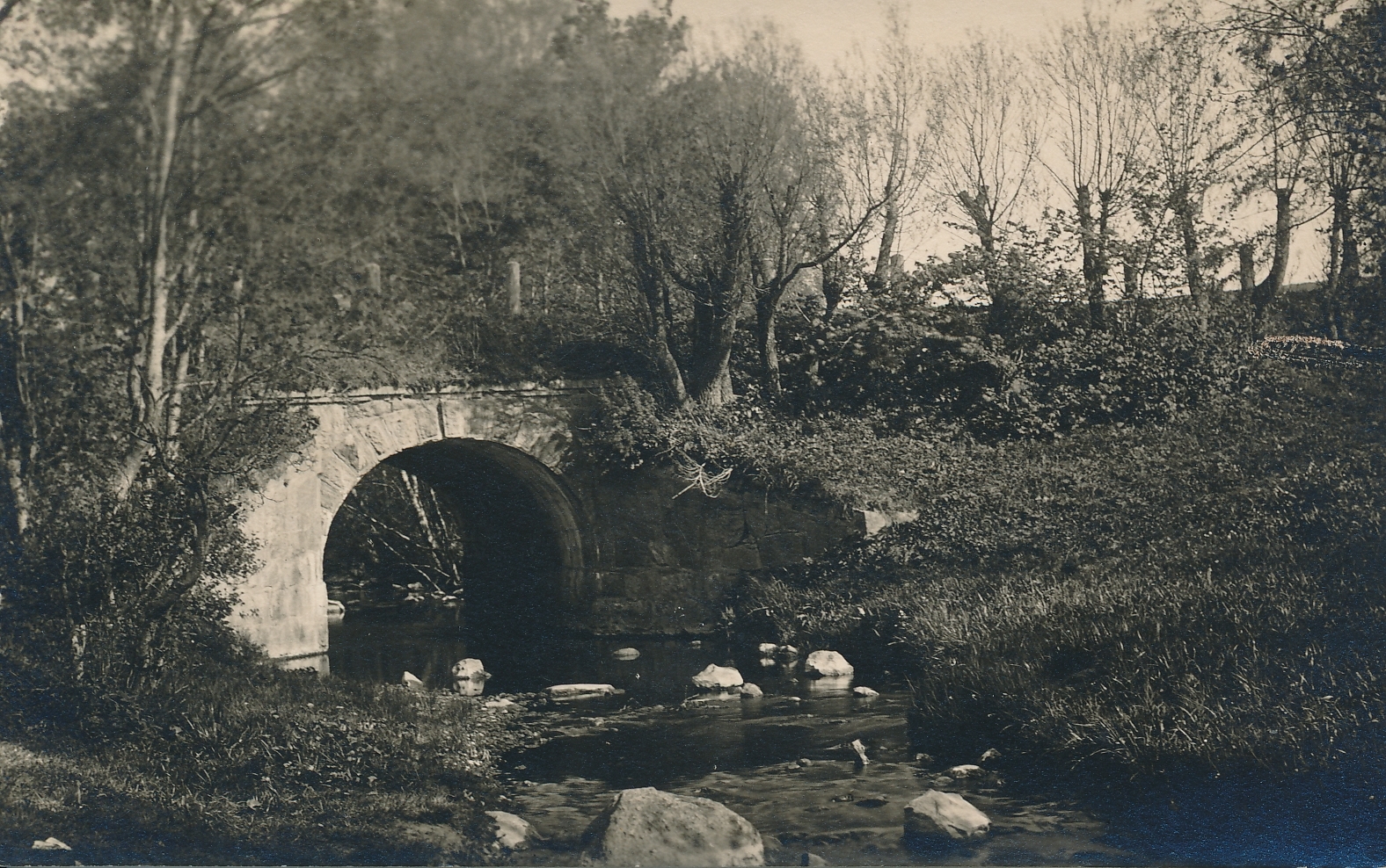 foto, Viljandi, Uueveski oja, sild, 1930, foto A. Järvekülg