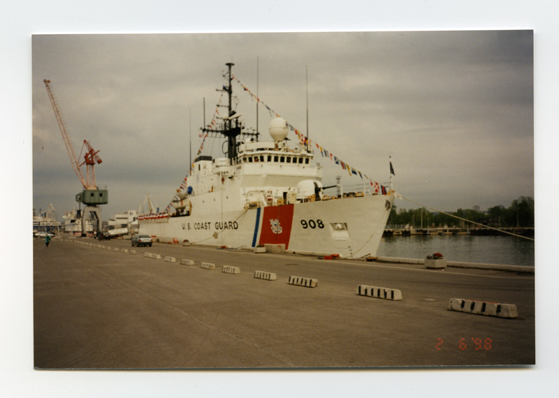 USA rannavalve laev TAHOMA visiidil Tallinnas Admiraliteedi basseinis
