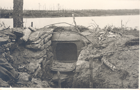 Teise maailmasõja sündmused Narvas. Sakslaste kindlustatud punktid Narva jõe kaldal