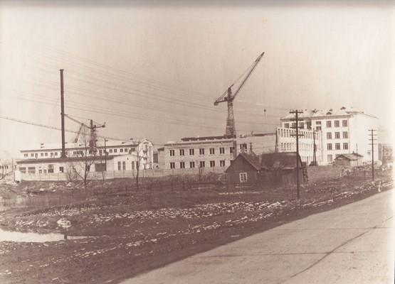 Narva vaade. Internaatkool №2. 1961.a.