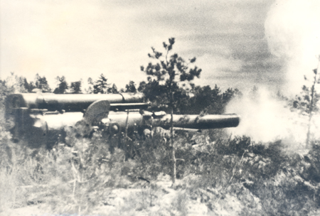 Teise maailmasõja sündmused Narvas. Suurtükivägi lahingus Narva pärast