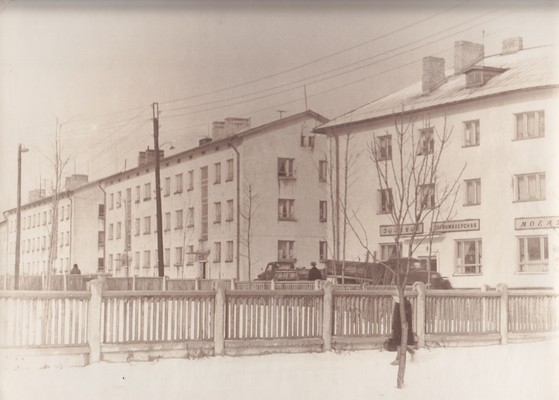 Narva vaade. Kommunaari tn. (Vestervalli).  1961.a.