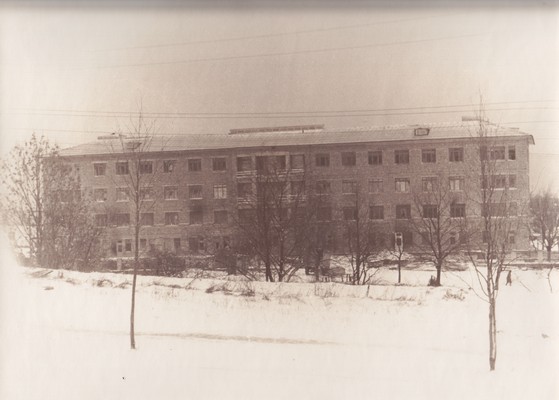 Narva. Infektsioonihaigla ehitamine. 1961.a.