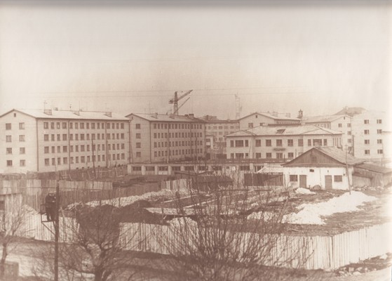 Narva vaade. Lasteaed №8. Puškini tn. 5a. 1961.a.