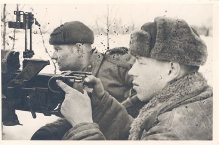 Teise maailmasõja sündmused Narvas. Kuulipildur Rumjantsev